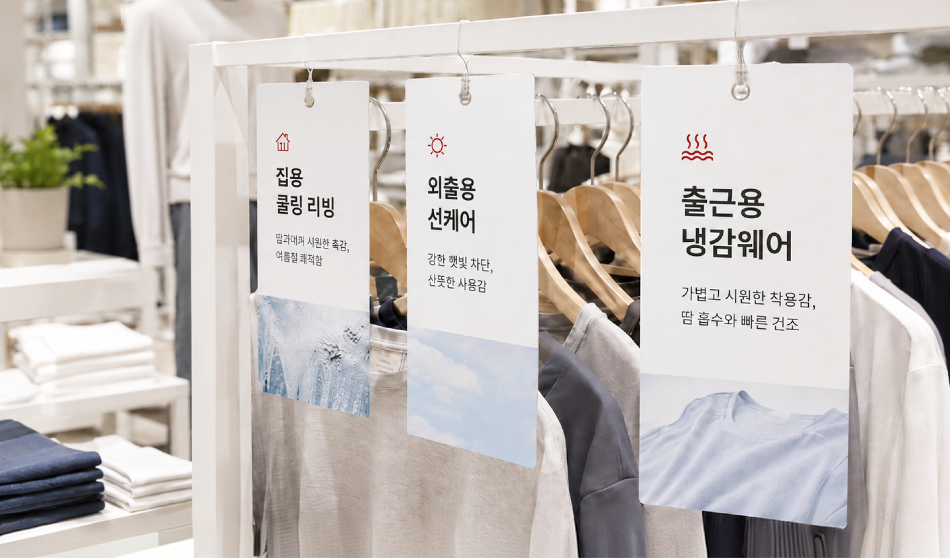 킨코스 B2B 마케팅 굿즈 실물 제작 시안 - STEP 1. 고객의 시선을 사로잡는 첫인상: 장면별 가이드 & POP